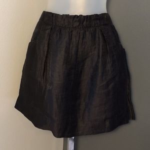 J. Crew • Linen Charter Skirt 💫